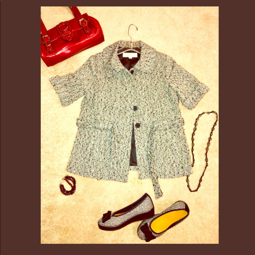 Sale! 🎉 Merona wool blend short slv jacket/blazer